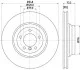 <strong>HELLA PRO BMW диск гальмівний передн. 3 E90, X1 E84 04- PAGID 8DD 355 113-531 (фото 1)</strong>