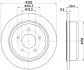 <strong>HELLA JEEP Диск тормозной задн.Grand Cherokee 92-99 PAGID 8DD 355 114-801 (фото 1)</strong>