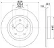 <strong>Гальмівний диск зад. Avensis 08- 1.6-2.2 HELLA PAGID 8DD355116-121 (фото 1)</strong>
