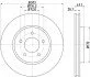 <strong>HELLA MAZDA диск гальмівний передн. Tribute 2.3 04- PAGID 8DD 355 116-261 (фото 1)</strong>