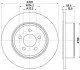 <strong>HELLA PRO LANCIA диск гальмівний задн. THEMA 3.0 D 11- PAGID 8DD 355 117-411 (фото 1)</strong>
