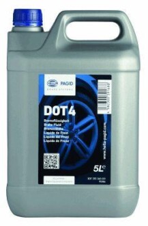 Тормозная жидкость DOT4 (5L.) PAGID 8DF355360-031 фото товара