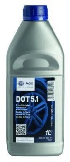 Рідина гальмівна DOT 5.1, 1л. для PAGID 8DF355360091 фото товару