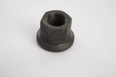 Гайка кріплення колеса M22x1.5-10xSW32xH30 з плаваючою спідницею/шайбою (зі збільшеною висотою) для PE AUTOMOTIVE 047.100-00A фото товару