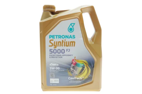 Олива моторна SYNTIUM 5000 FJ 5W-30 SN (5L) для Petronas 70542M12EU фото товару