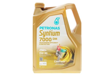Олива моторна SYNTIUM 7000 DM 0W-30 SN (5L) для Petronas 70662M12EU фото товару