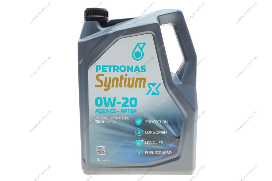 <strong>Олива моторна SYNTIUM X 0W-20 C5 API SP (5L) Petronas 70980M12EU (фото 1)</strong>