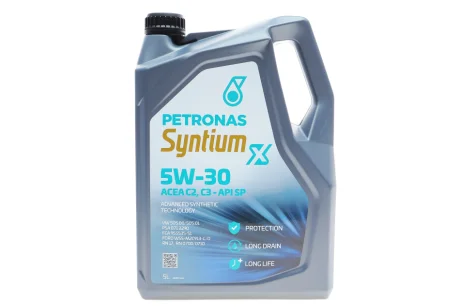 Олива моторна SYNTIUM X 5W-30 C2,C3 (5L) для Petronas 70982M12EU фото товару