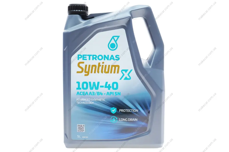 <strong>Олива моторна SYNTIUM X 10W-40 A3/B4 (5L) Petronas 70984M12EU (фото 1)</strong>