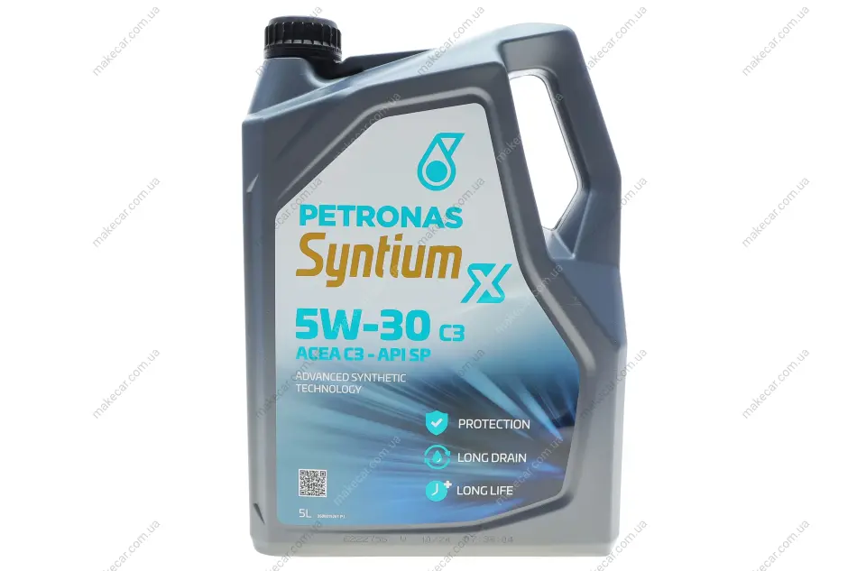 <strong>Олива моторна SYNTIUM X 5W-30 C3 (5L) Petronas 71004M12EU (фото 1)</strong>
