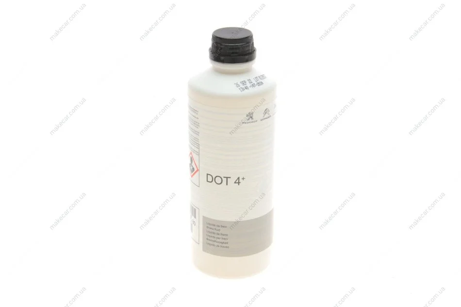 <strong>РІДИНА ГАЛЬМІВНА DOT-4 0.5 L Peugeot/Citroen 1610725580 (фото 1)</strong>