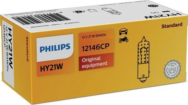 <strong>Автолампа 21W PHILIPS 12146CP (фото 1)</strong>
