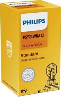 Лампа PSY24W 12V 24W PG20/4 упаковка коробка PHILIPS 12188 NA C1 (фото 1)