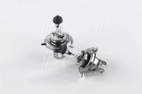 Лампа розжарювання H4 12V 60/55W P43t-38 Vision +30 (2шт. комп.) (вир-во Philips) для PHILIPS 12342PRC2 фото товару