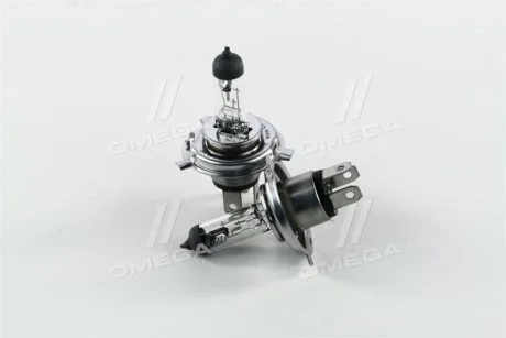 Лампа розжарювання H4 VisionPlus (+60) 12V 60/55W P43t-38 2шт (вир-во Philips) для Smart, Mitsubishi, Mini, Renault, Fiat PHILIPS 12342VPC2 фото товару