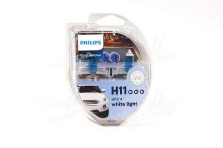Автолампа галогенова 55W для PHILIPS 12362CVS2 фото товару
