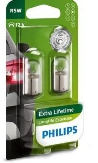Автолампа 5W для PHILIPS 12821LLECOB2 фото товару