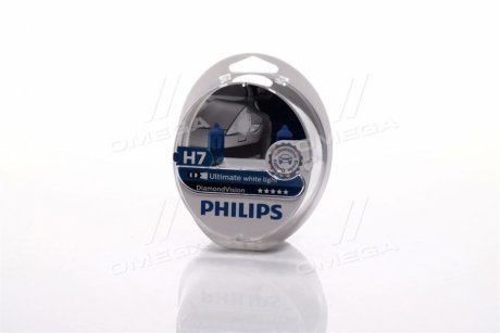 Автолампа галогенова 55W PHILIPS 12972DVS2 фото товара