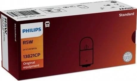 Автолампа 5W для PHILIPS 13821CP фото товару