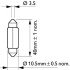 Купити Автолампа 5W PHILIPS 13864CP за низькою ціною в Україні (фото 3)