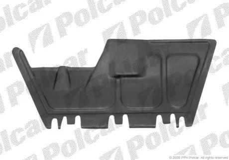 Захист під двигун для Skoda, Volkswagen, Seat, Audi Polcar 9501345 фото товару