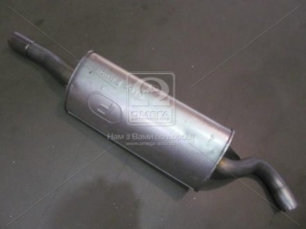Глушник (задня частина) алюмінієва сталь Audi 80 1.6-2.0 POLMOSTROW 01.05