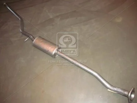 Глушитель, алюм. сталь, середн. часть Citroen Berlingo/Peugeot Partner 1.1i/1.4i для POLMOSTROW 04131 фото товара