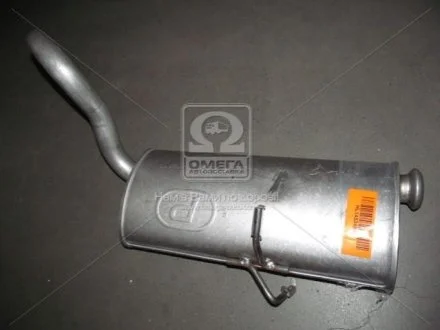 Алюм глушник. сталь, задн. частина Citroen Berlingo/Peugeot Partner 1.8D 1.9D 96 для Citroen, Peugeot POLMOSTROW 04232 фото товару