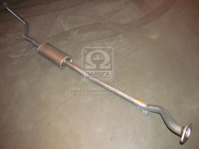 <strong>Резонатор (средняя часть) алюминизированная сталь Citroen Berlingo 1.8D; 1.9D/Peugeot Partner (96-00) Polmostrow POLMOSTROW 04.260 (фото 1)</strong>