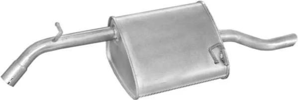 <strong>Глушник задн. DAEWOO NUBIRA (вир-во Polmostrow) POLMOSTROW 05.18 (фото 1)</strong>