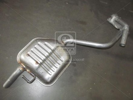 Глушитель (задняя часть) алюминизированная сталь Ford Mondeo 1.6, 1.8 kombi kat (93-00) POLMOSTROW 08.231