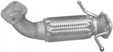 Труба приемная алюминизированная сталь Ford Mondeo 1.8, 2.0 (00-07) POLMOSTROW 08.549 (фото 1)