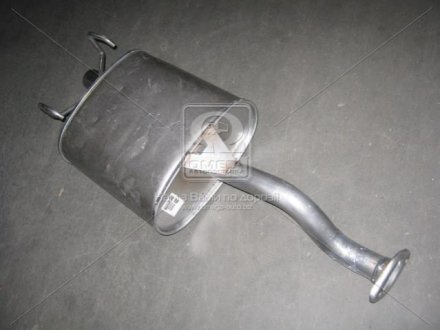 Глушник (задня частина) алюмінієва сталь Honda Civic 1.4 (96-01) POLMOSTROW 09.56
