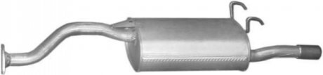 Глушитель алюм. сталь, задн. часть Honda Civic 1.5i -16V 1.6i -16V 92 -01 (09.84 POLMOSTROW 0984