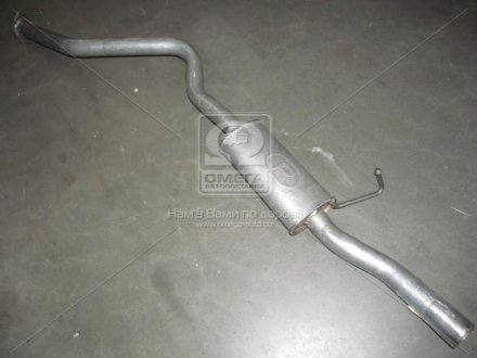 Глушник (задня частина) алюмінієва сталь Hyundai H-200 2,5TD (97-) POLMOSTROW 10.54 (фото 1)