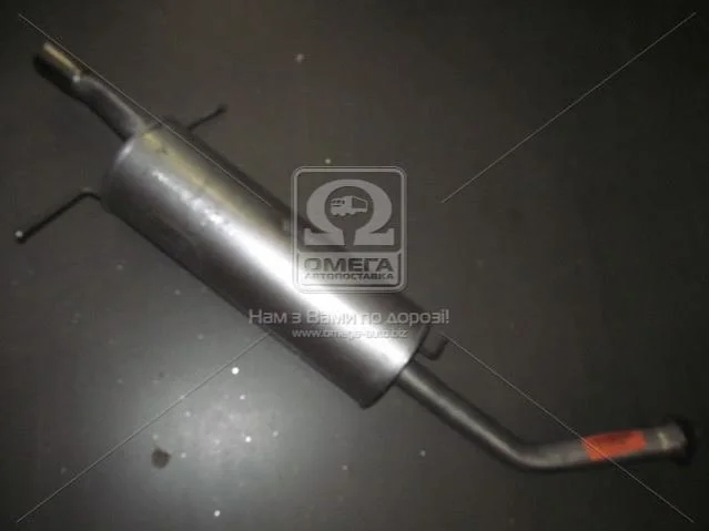 <strong>Глушник (задня частина) алюмінієва сталь Mazda 626/MX6 91- 1.8, 2.0 (91-97) Polmostrow POLMOSTROW 12.05 (фото 1)</strong>