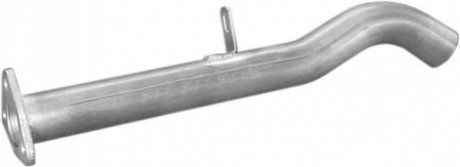 Глушник, алюміній. сталь, середн. частина Mitsubishi Pajero 88-96 3.0i 4x4 2.5TD 4x4 POLMOSTROW 14209