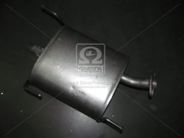 <strong>Глушитель алюм. сталь, задн. часть Nissan Almera 1.5/1.8i -16V 00-06 (15.369) Po POLMOSTROW 15369 (фото 1)</strong>
