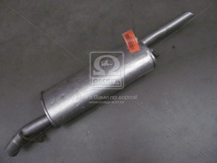 Глушитель (задняя часть) алюминизированная сталь Opel Vectra A 1.8i, 2.0i HB POLMOSTROW 17.286 (фото 1)