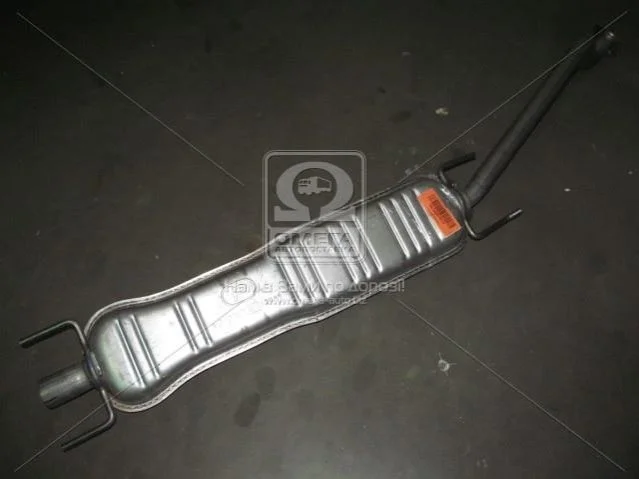 <strong>Резонатор (середня частина) алюмінієва сталь Opel Astra G 1.6i, 1.8i, 2.0i (98-) Polmostrow POLMOSTROW 17.292 (фото 1)</strong>