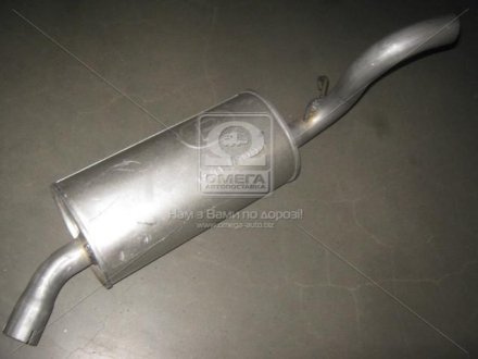 Глушник (задня частина) алюмінієва сталь Opel Omega A 2.0-2.4 (86-94) POLMOSTROW 17.31 (фото 1)
