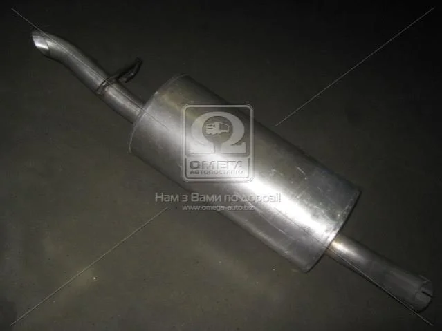 <strong>Глушитель алюм. сталь, задн. часть Opel Omega A 2.0-2.4i kat 86-94 (17.32) Polmo POLMOSTROW 1732 (фото 1)</strong>