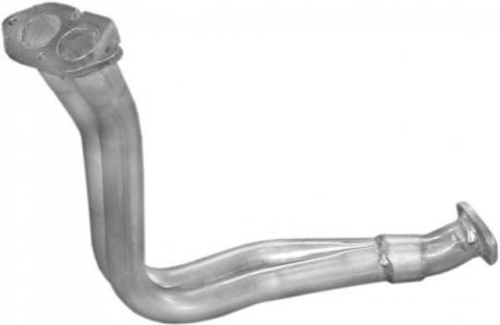 Глушитель, алюм. сталь, передн. часть Opel Astra F/Vectra A 1.7D 88-98 (17.426) POLMOSTROW 17426 (фото 1)