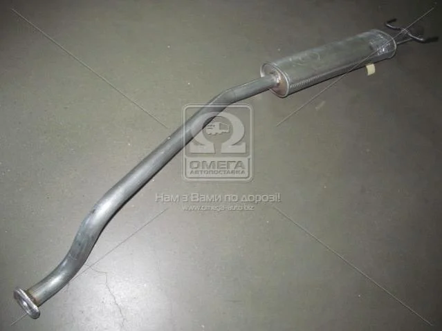 <strong>Алюм глушник. сталь, середн. частина Opel Astra G 1.4i 16V 04/98-/9/04 1.6i 8V 4/ POLMOSTROW 17530 (фото 1)</strong>