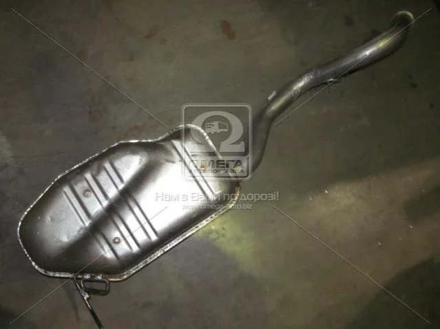 <strong>Алюм глушник. сталь, задн. частина Renault Laguna 1.6 -16V 1.8 -16V 1.9dTi 2.0i POLMOSTROW 2117 (фото 1)</strong>