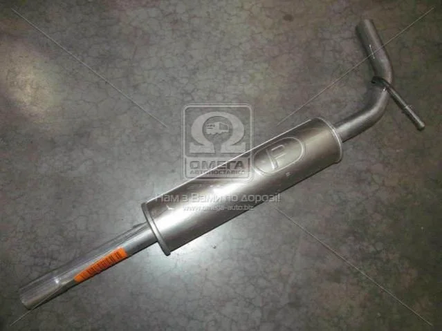 <strong>Алюм глушник. сталь, середн. частина Seat Codroba/Ibiza 1.0i 1.3i 1.4i1.6i 1.9D 9 POLMOSTROW 2307 (фото 1)</strong>