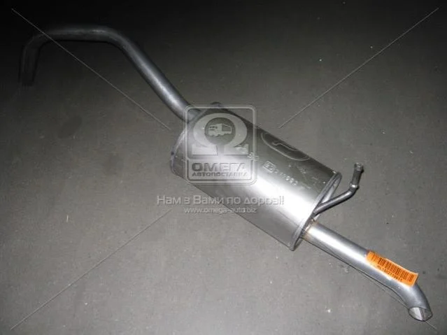 <strong>Глушник (задня частина) алюмінієва сталь Seat Ibiza 1.2i (05-09)/Skoda Fabia/VW Polo Polmostrow POLMOSTROW 23.83 (фото 1)</strong>
