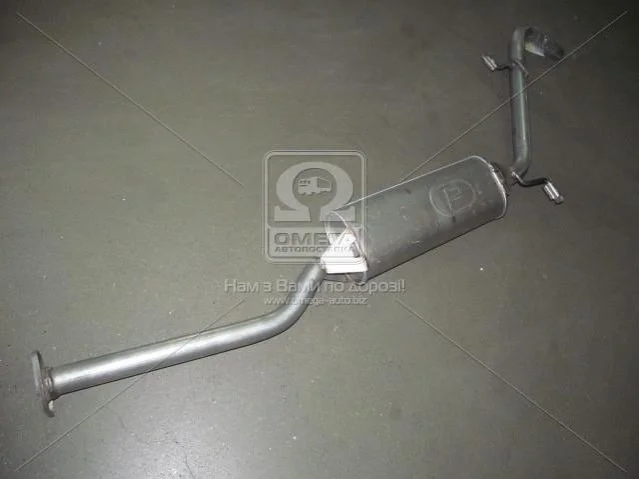 <strong>Резонатор (средняя часть) алюминизированная сталь Skoda Favorit 1.3 89-96/Felicia 94- Polmostrow POLMOSTROW 24.04 (фото 1)</strong>