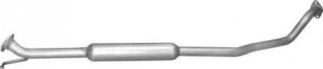 Алюм глушник. сталь, середн. частина Suzuki Swift 1.5i-16V 05- (25.68) Polmostrow для POLMOSTROW 2568 фото товару