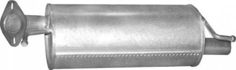 Глушитель (задняя часть) алюминизированная сталь Suzuki Swift 1.5i-16V 05- POLMOSTROW 25.69